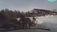Rosja na wesolo  W 3 minuty oczami kierowcy!