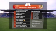 1 Liga 2014/2015 - kolejka 6.  Pogoń Siedlce - Zagłębie Lubin (1-2)