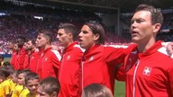Euro 2016 Polska - Szwajcaria 1 połowa 25. 6. 2016