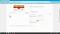 Zakup karty podarunkowej - instrukcja