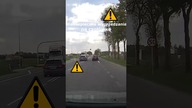 Niebezpieczne wyprzedzanie na czołówkę #shorts #rikordwidjo