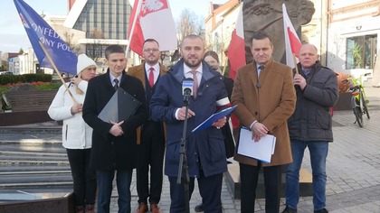 Konfederacja przeciw rządowej strategii wobec antysemityzmu w Jaworznie