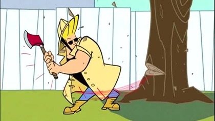 (S03E04) Sprawa dla Johnnyego - Niewiarygodnie kurczliwy Johnny - Ognisty podmuch