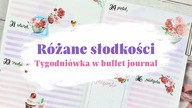 Kwiaty kuchenne :D | Czwarta tygodniówka lutego w bullet journal | Weekly [autopromocja]