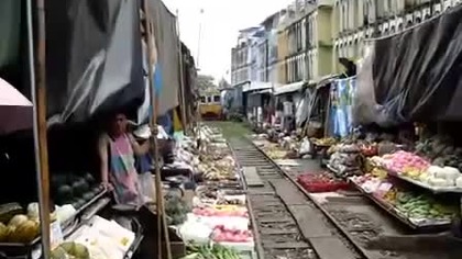 	 Train track Veggie Market