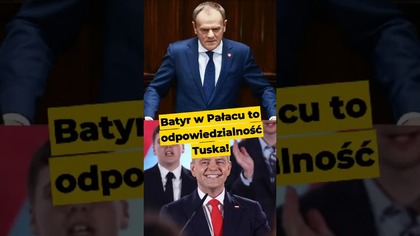 Batyr w Pałacu Prezydenckim to odpowiedzialność Tuska! #Nawrocki #rezydent #Tusk #polityka #wybory
