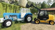 JCB Mini Loader with Long Arm and Tractor Show - Interchange between Farms | Hay and Food for Cows