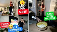 CZAS NA SUFIT!!  ZNOWU TELEWIZOR!!*curry, mleko kokosowe