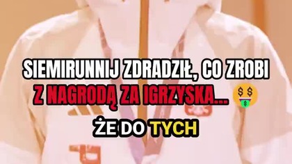 Wicemistrz olimpijski zdradził nam swoje marzenie #igrzyska #sport