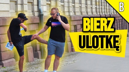 GRZECZNE ROZDAWANIE ULOTEK