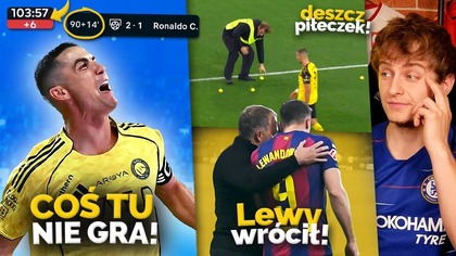 Kontrowersyjny GOL Ronaldo! PSUJE LIGĘ? Protest kibiców BVB! Powrót Lewandowskiego na boisko!