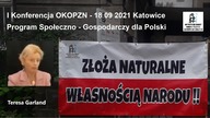 Teresa Garland ws UNII 18.09.2021 Tracąc państwo stracimy zasoby naturalne