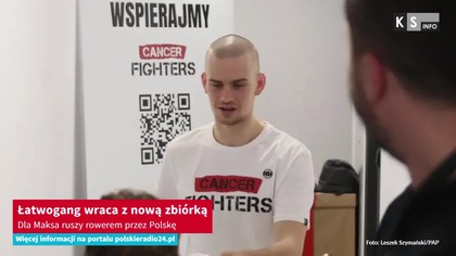 Łatwogang wraca z nową zbiórką.  Dla Maksa ruszy rowerem przez Polskę [KS Info]