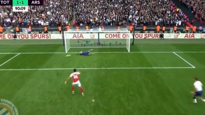 Madness at Wembley! Lloris defended the penalty in 91. minutes. (02.03.2019)