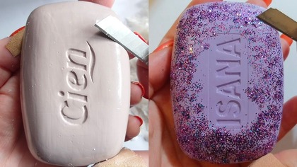 Soap Carving ASMR Relaxing Sounds no talking Satisfying ASMR Video