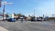 Walka na parkingu