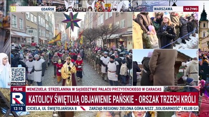 Republika - Fragment og&oacute;lnopolskiej transmisji z Orszaku Trzech Kr&oacute;li (06. 01. 2026)