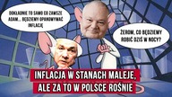 Inflacja w Stanach spada, ale za to rośnie w Polsce