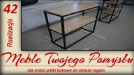 Jak zrobić półki bukowe do stelaża regału / How to make beech shelves to frame bookstand