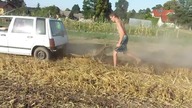 Daewoo Tico i oranie pola