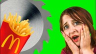 MCDONALDS FASTFOOD MITTER SAW MASSACRE