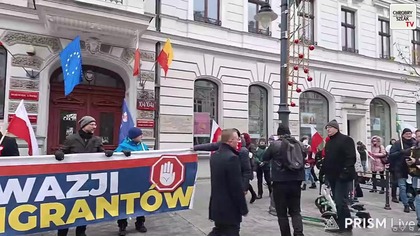 NA ŻYWO: Stop inwazji imigrantów [ŁÓDŹ]