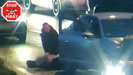 Policjant przed służbą ratuje życie kierowcy.  STOP PIRAT