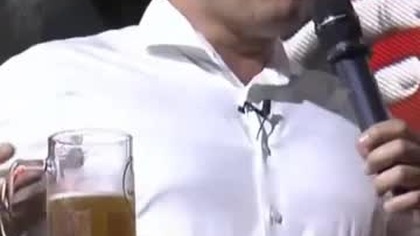 LESZEK MILLER NA PIWIE Z MENTZENEM