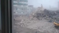 O włos od tragedii podczas rozbiórki budynku