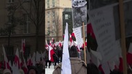 Protest pod Sejmem