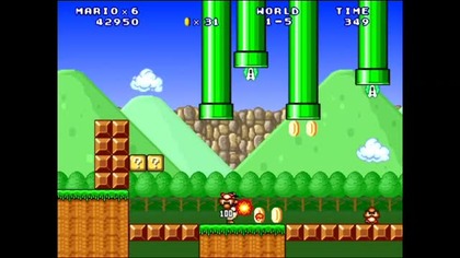 Mario Forever Rainbow Land 2.0 World 1 AhirukuTchi