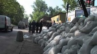 Powódź: Prawy brzeg Wisły w Warszawie