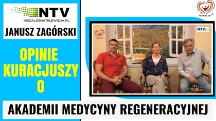 NTV Niezależnej Telewizji Janusz Zagórski Opinie Kuracjuszy o Akademii Medycyny Regeneracyjnej.