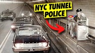 New Yorks Lost Tunnel Police Railcar