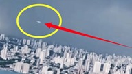Pojazd UFO widziany na żywo w brazylijskiej telewizji
