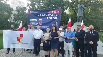 Żądamy usunięcia pomnika Tarasa Szewczenki z Warszawy - Konfederacja Korony Polskiej