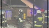 Pożar domu.  Nie żyje jedna osoba