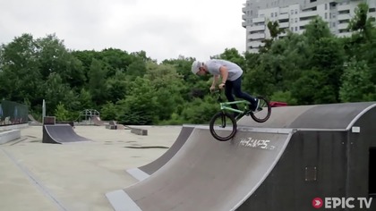 Marcin Oskiera, najlepszy polski zawodnik BMX