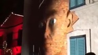 Niesamowita iluminacja świetlna z Mikołajem