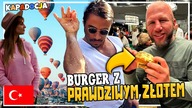 #7 ZŁOTY BURGER u NUSRETA i piękny poranek w KAPADOCJI wszędzie latały balony! UDAŁO SIĘ! Turcja