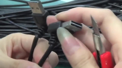 Jak powstają kable USB.