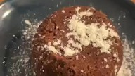 Kakaowa Muffinka z mikrofali na przekąske #przepis #deser #białko