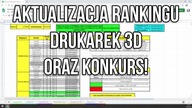 Aktualizacja Rankingu Drukarek 3D i KONKURS!