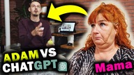 ADAM vs ChatGPT - WYMYŚLIŁ MI WYZWANIE feat.  Mama