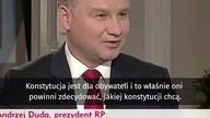 andrzej duda i konstytucja