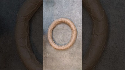 WIANEK Z PAPIERU z kanału @diy_art_ideas #shorts #diy #wianki