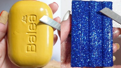 Soap Carving ASMR Relaxing Sounds no talking Satisfying ASMR Video