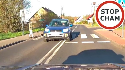 O włos od potrącenia na przejściu dla pieszych #2226 Wasze Filmy