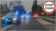 Policja i SOP spycha z drogi #560 Wasze Filmy