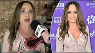 Justyna Dobrosz-Oracz zaskoczona podczas wywiadu.  Pobiegła odebrać nagrodę! @Wideoportal